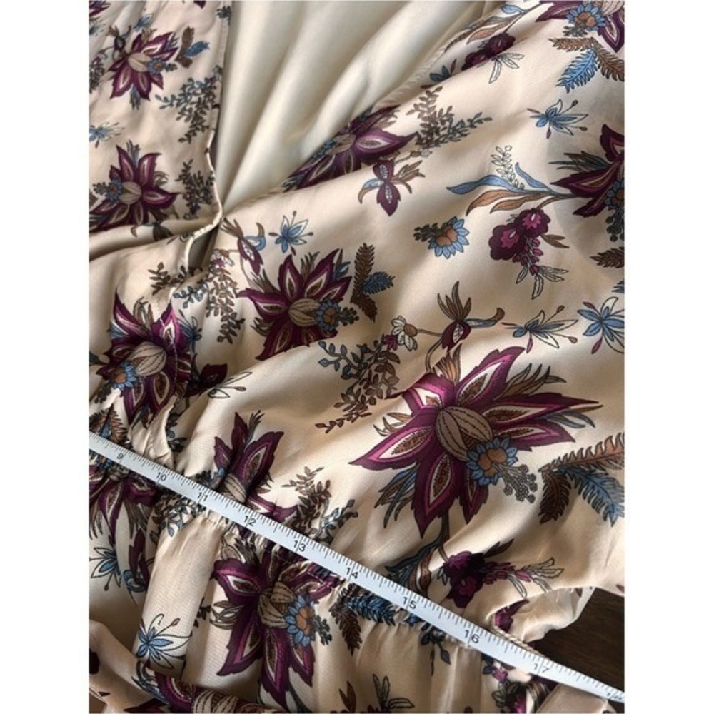Baltic Born Women 2X Kimono Maxi Dress Garden Floral Wedding Guest Romantic Flaw - Picture 9 of 13